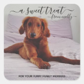 Behandel gunst Stickers (Voorkant)