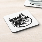 Behandel het de Kat Meme van Glazen Bier Onderzetter (Linkerzijde)