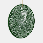 Behandel je niet in de zaken van Dragons-versierin Keramisch Ornament (Rechts)