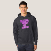 "Behandel me alsjeblieft goed!" Cute Design. Beste Hoodie (Voorkant volledig)