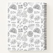 Behandel me de Kleur van de Naam op AchterNotitieb Notitieboek (Achterkant)