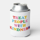 Behandel mensen met kindheid blikjeskoeler (Blikje Voorkant)