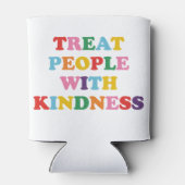 Behandel mensen met kindheid blikjeskoeler (Achterkant)