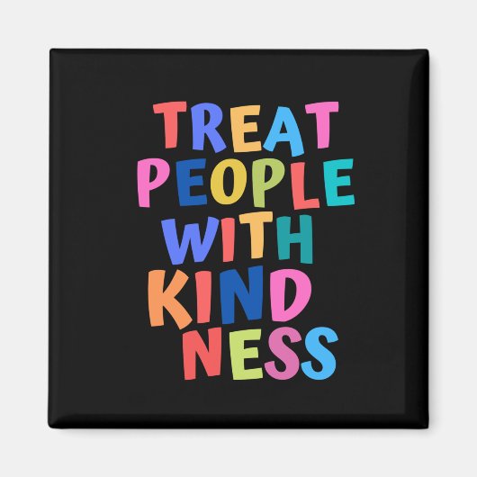 Behandel mensen met kindheid magneet (Voorkant)