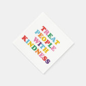 Behandel mensen met kindheid servet (Hoek)