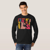 Behandel Mensen Met Vriendelijkheid TPWK Trendy Pr T-shirt (Voorkant volledig)