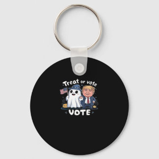 Behandel of stem, Spooky Trumpkin, Halloween Graph Sleutelhanger
