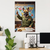 Behandel plannen Veilig: Lick leidt strategie Poster (Thuiskantoor)