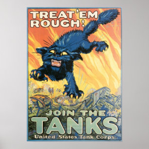 Behandel Ruw hen! Poster