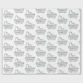 Behandel uw eigen omslagpapier cadeaupapier (Vlak)