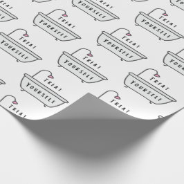 Behandel uw eigen omslagpapier cadeaupapier