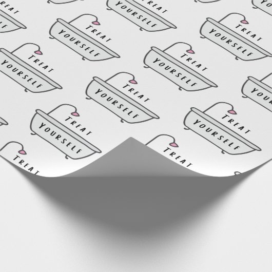 Behandel uw eigen omslagpapier cadeaupapier (Hoek)