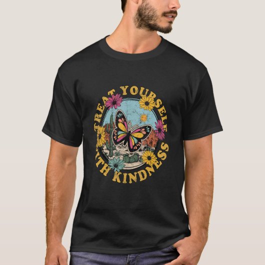 Behandel uzelf Grafisch Cadeau T-shirt (Voorkant)