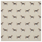 Behandel Walker Coonhound-hond Stof (Swatch)