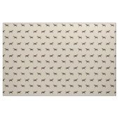 Behandel Walker Coonhound-hond Stof (Fat Quarter)