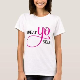 Behandel "Yo Self Pink" T-shirt