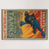Behandel ze ruw - Doe mee met de tanks Legpuzzel (Horizontaal)
