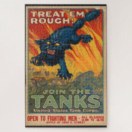 Behandel ze ruw - Doe mee met de tanks Legpuzzel