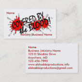 Behandeld door de van het Bloed Bedrijfs/van het Visitekaartje (Voorkant / Achterkant)