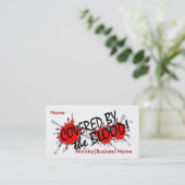 Behandeld door de van het Bloed Bedrijfs/van het Visitekaartje (Staand voorkant)