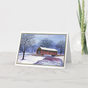 Behandelde Brug Feestdagen Kaart