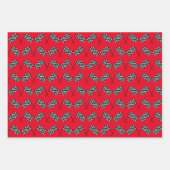 Behandelde papierbladen voor ontwerpen van vlaggen inpakpapier vel (Voorkant)