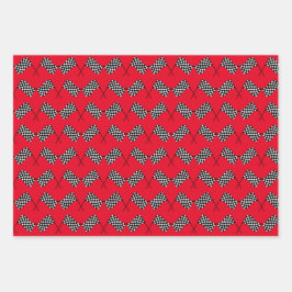 Behandelde papierbladen voor ontwerpen van vlaggen inpakpapier vel