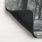 Behandelde straat met stoep muismat (Hoek)