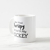 Behandeling alleen maar spelen Hockey Birthday nie Koffiemok (Voorkant links)