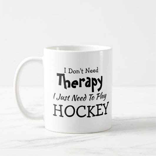 Behandeling alleen maar spelen Hockey Birthday nie Koffiemok (Links)