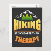 Behandeling bij klimlooptijdverkenning briefkaart (Voorkant / Achterkant)