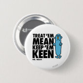 Behandeling "Em Mean Ronde Button 5,7 Cm (Voorkant /achterkant)