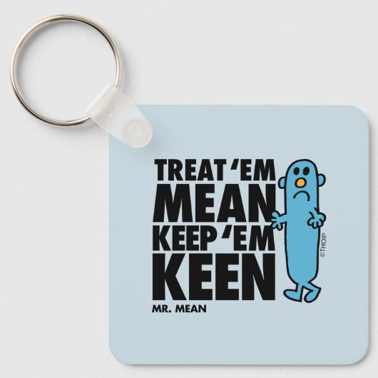 Behandeling "Em Mean Sleutelhanger (Voorkant)