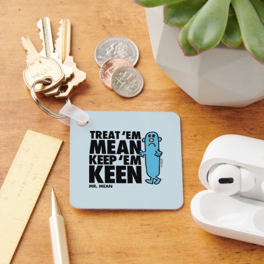 Behandeling "Em Mean Sleutelhanger (Bureau)