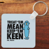 Behandeling "Em Mean Sleutelhanger (Achterkant)