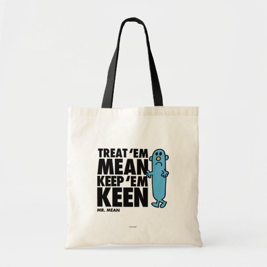 Behandeling "Em Mean Tote Bag (Voorkant)