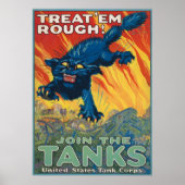 Behandeling 'Em Rough - Join the Tanks Poster (Voorkant)
