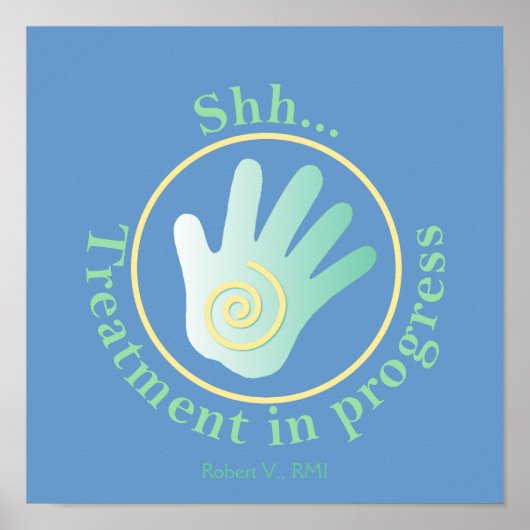 Behandeling in behandeling poster (Voorkant)