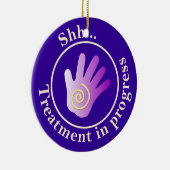 Behandeling in uitvoering Yin Yang door Hanger Keramisch Ornament (Rechts)