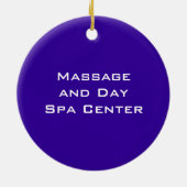 Behandeling in uitvoering Yin Yang door Hanger Keramisch Ornament (Achterkant)