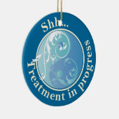 Behandeling in uitvoering Yin Yang door Hanger Keramisch Ornament (Rechts)