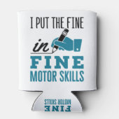 Behandeling met beroepsmatige therapieën Fine Moto Blikjeskoeler (Achterkant)