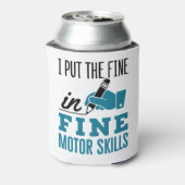 Behandeling met beroepsmatige therapieën Fine Moto Blikjeskoeler (Blikje Achterkant)