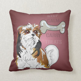Behandeling met kalk en wasgoed Dog Pillow Kussen