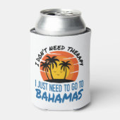 Behandeling met tropische vlekstrips bij Bahamas-v Blikjeskoeler (Blikje Voorkant)