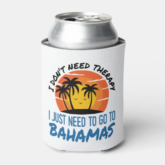 Behandeling met tropische vlekstrips bij Bahamas-v Blikjeskoeler (Blikje Voorkant)