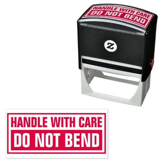 Behandeling met zorg niet buigen  zelfinktende stempel (In situ)