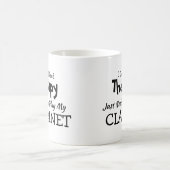 Behandeling niet nodig Alleen Clarinet Birthday sp Koffiemok (Center)