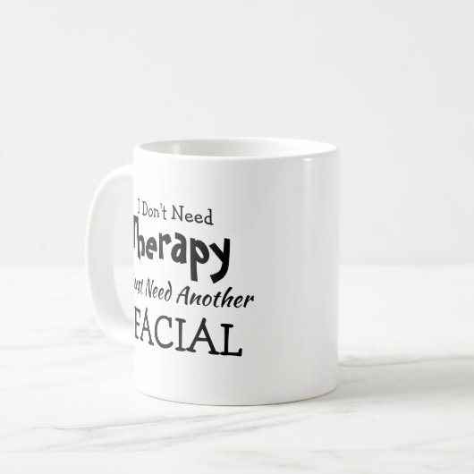 Behandeling niet nodig, alleen maar een nieuwe fee koffiemok (Voorkant links)