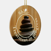 Behandeling niet storen in de uitgangssituatie keramisch ornament (Rechts)